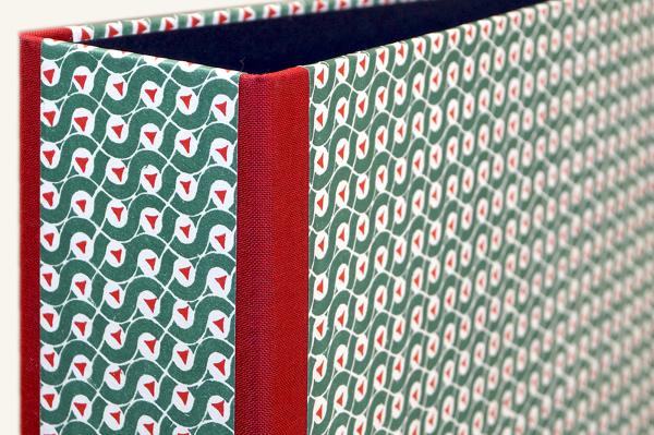 Folder green red white Italy